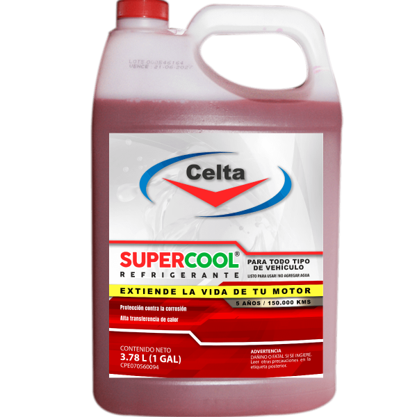 SUPER COOL ROJO - Industrias Celta - Venezuela